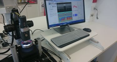 The new optical imaging tool
. Credit: Wes Allen
