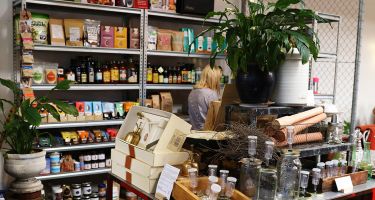 Ethical products in Raw’s retail store.
.