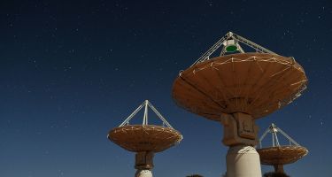 ASKAP at night
. Credit: The SKA Organisation