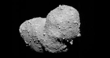 The asteroid Itokawa
. Credit: JAXA