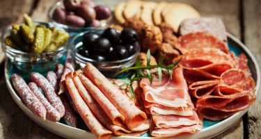 Processed meats can be chock-full of salt.
.