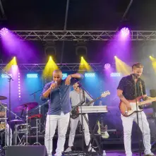 Live on stage