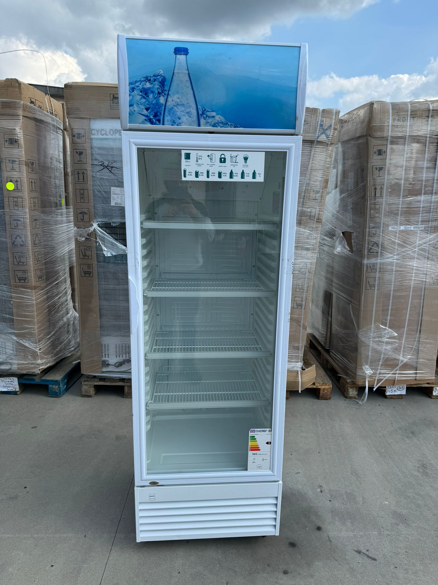 Single Door New Juice Fridge