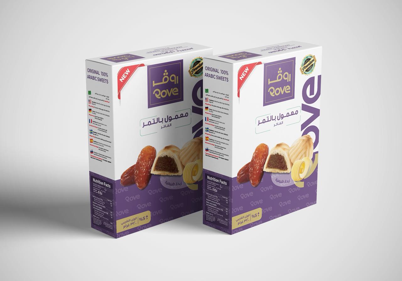 روف معمول  بطعم الاصلي الفاخر 320 غ 16 قطعة