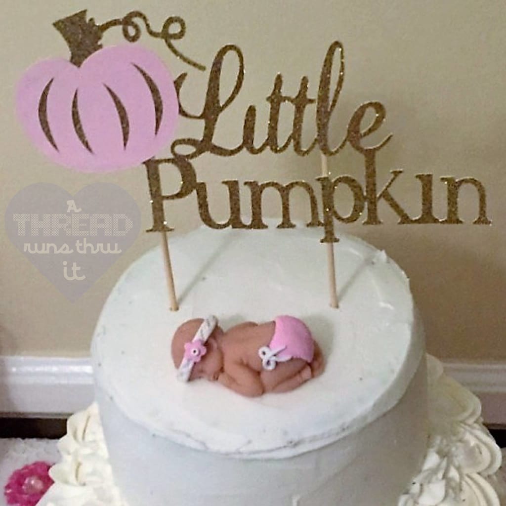 Baby keepsake for cake