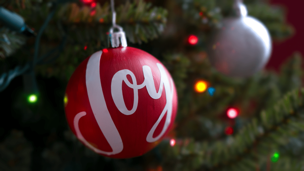 The Joy Christmas Ornament Joy Christmas Ornament
