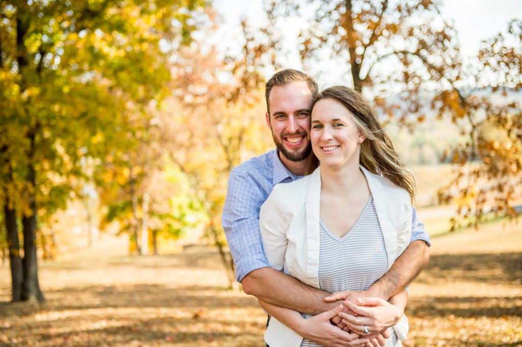Leah Huffman and her husband