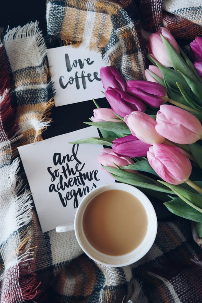 Start with your first cup of purpose