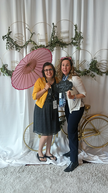 My first writing conference picture fun