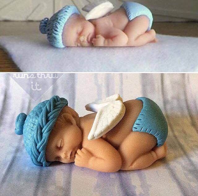 baby keepsake sculpture making