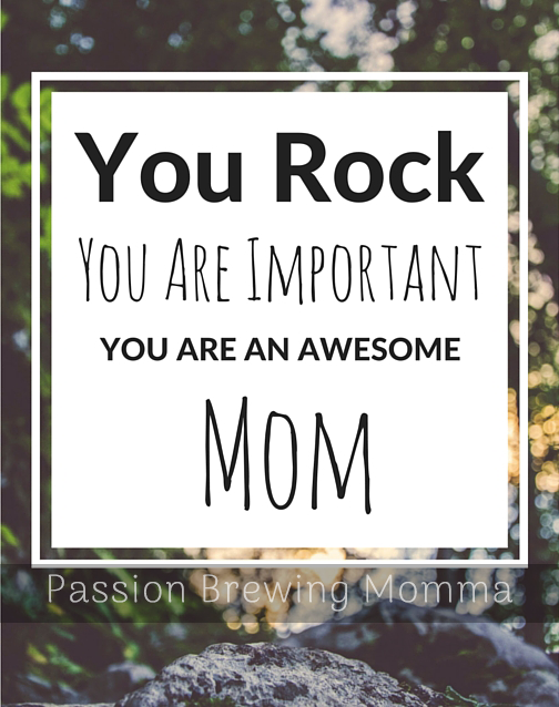 Here are 5 things to do when you feel invisible. Because You Rock Mom.