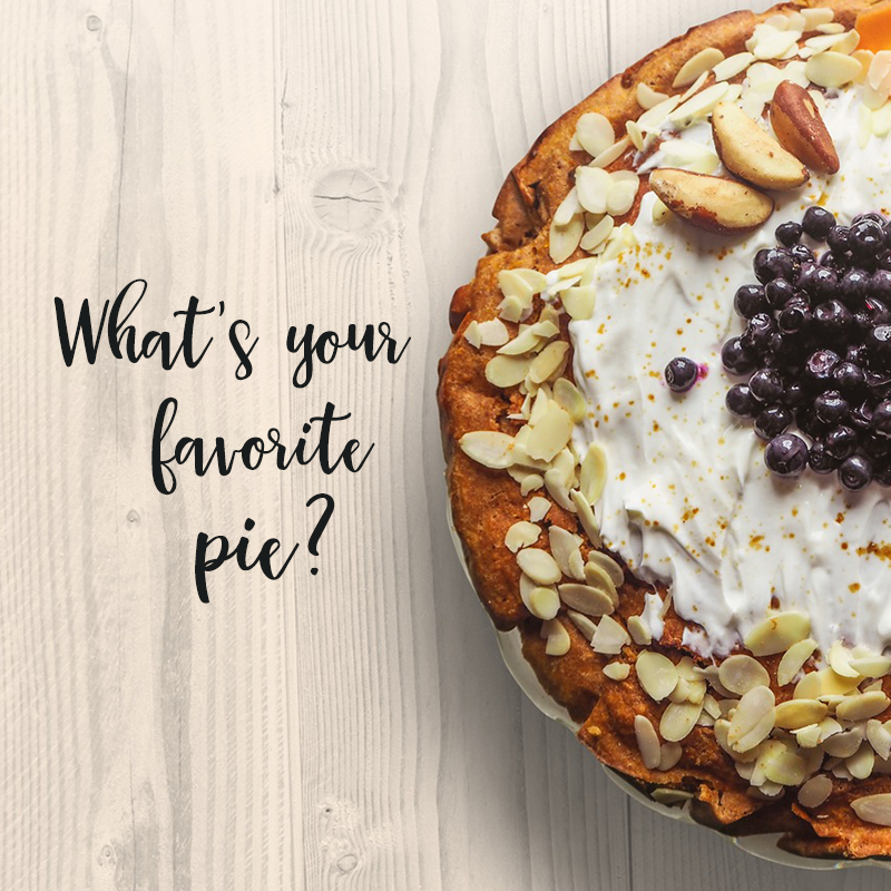 What's your favorite pie?