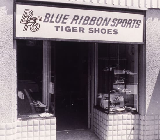 The first Nike store in Santa Monica, California
