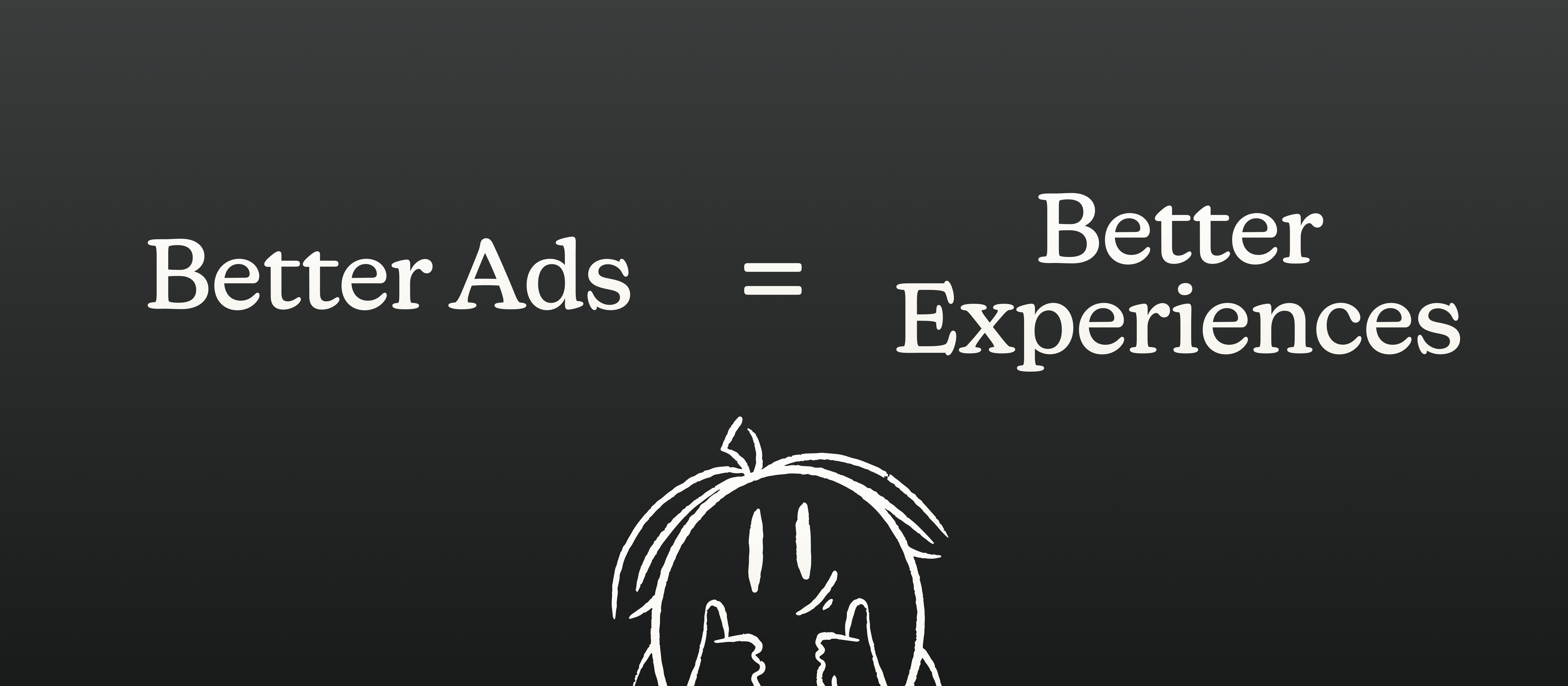 Equation showing brand-creator fit driving above-market ad returns