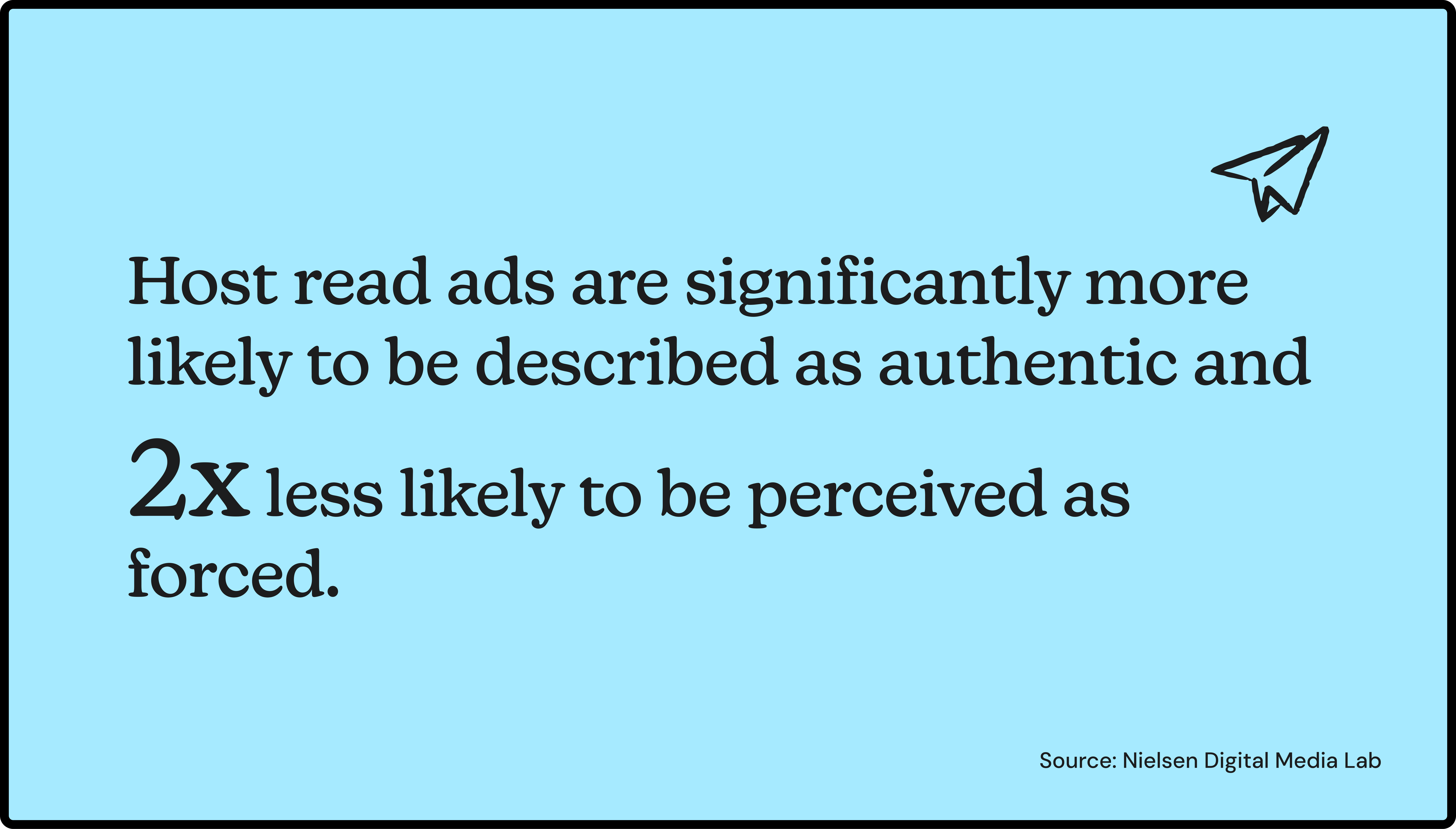 Example of a podcast host delivering a host-read ad