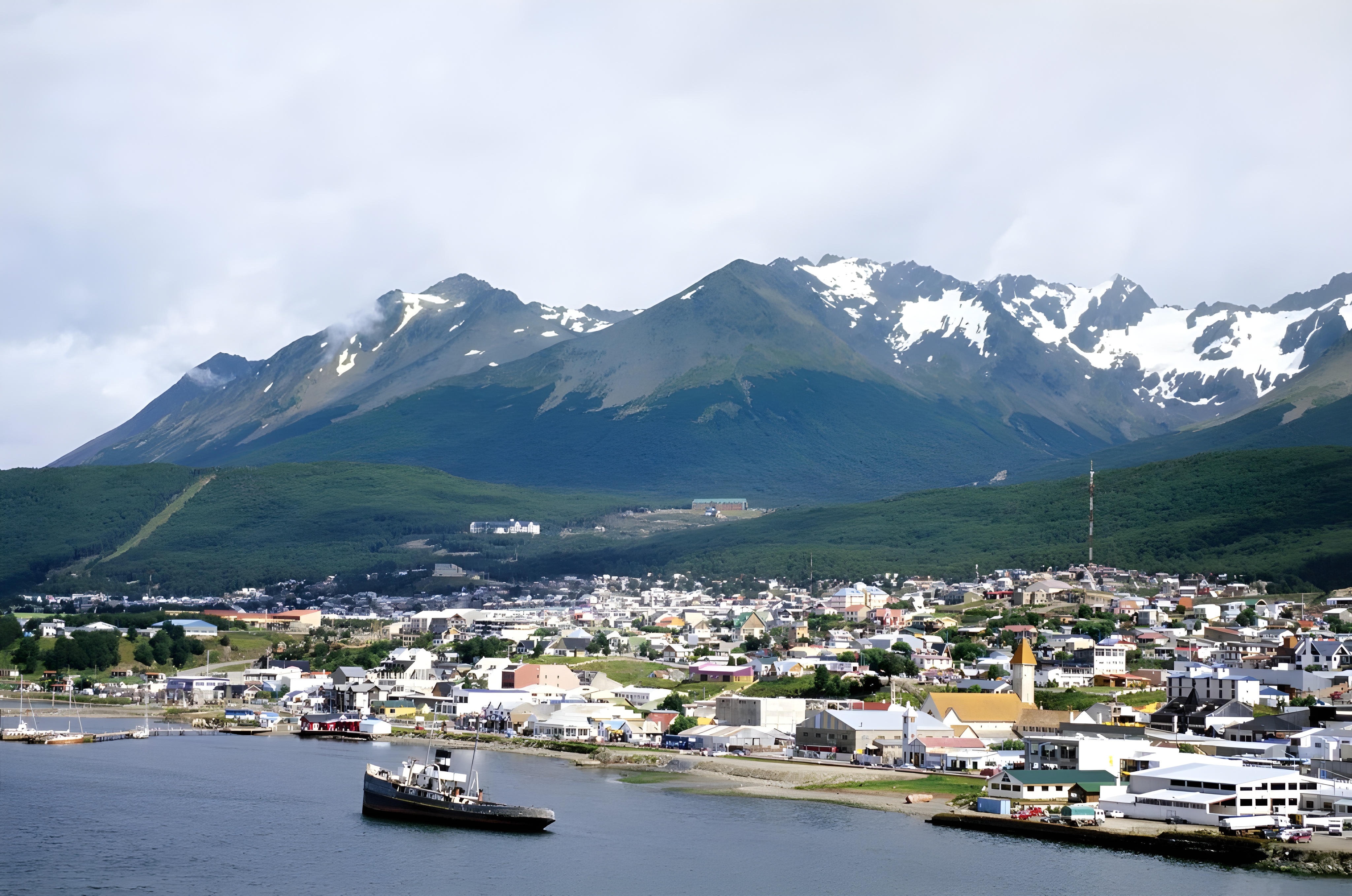 Arrive Ushuaia