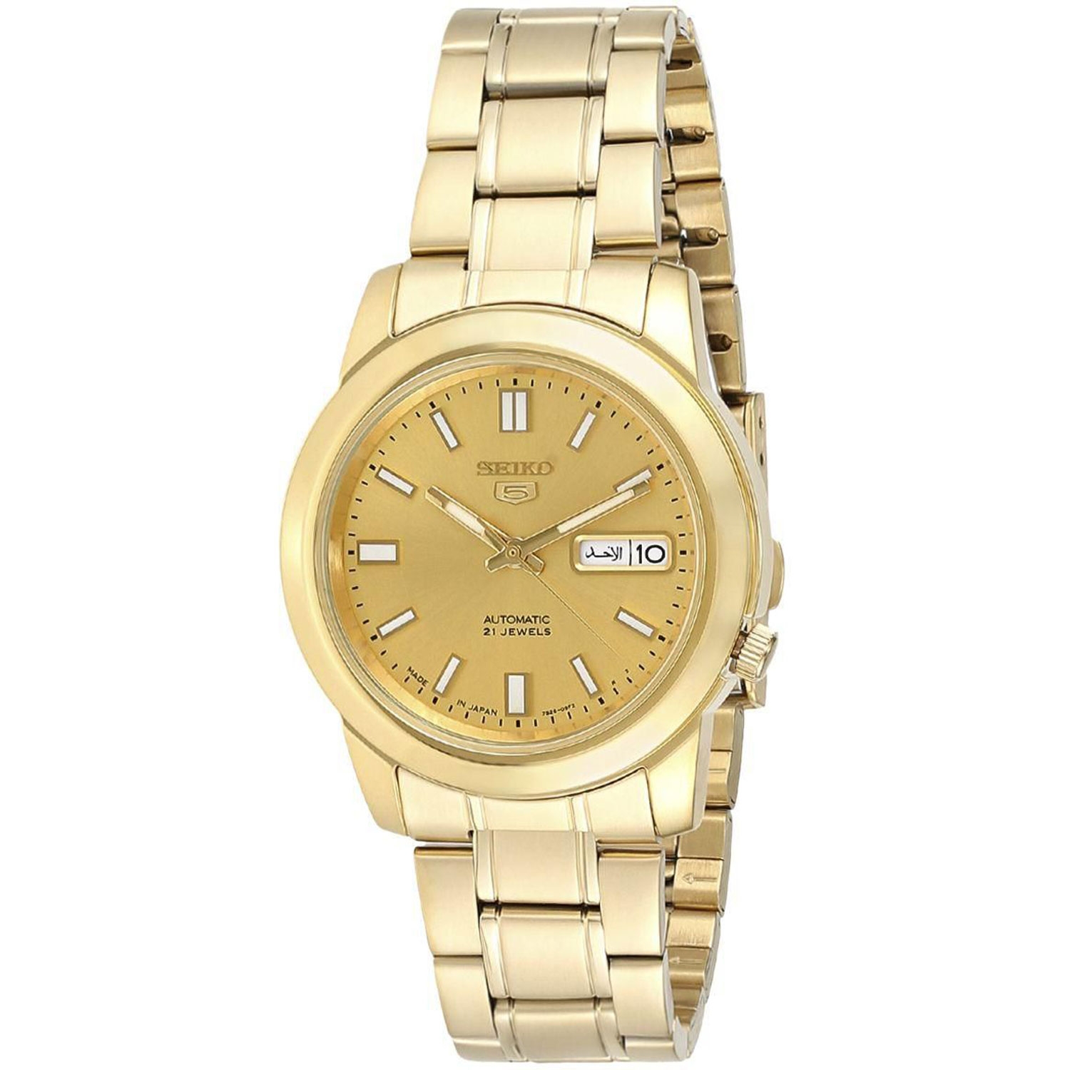 Seiko 5 Automatic Men's Gold Tone Watch SNKK20J1 4954628128706 | eBay