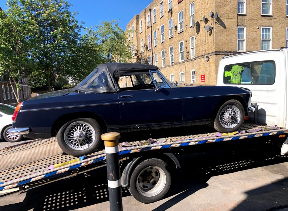 Timeline post: Sold my lovely MGB