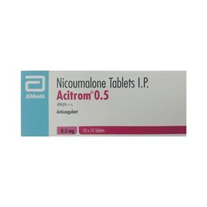 Acitrom 0.5 mg Tablet