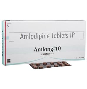 Amlong 10 mg Tablet