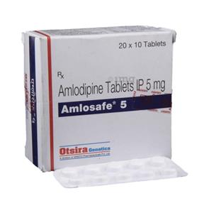 Amlosafe 5 mg Tablet