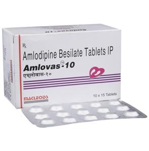 Amlovas 10 mg Tablet