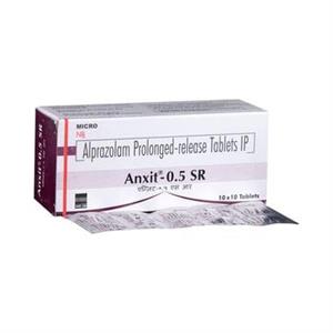 Anxit SR 0.5 mg Tablet