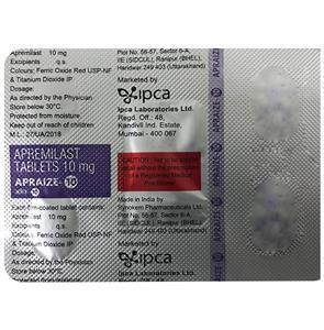 Apraize 10 mg Tablet