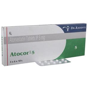 Atocor 5 mg Tablet