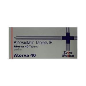 Atorva 40 mg 30'S Tablet
