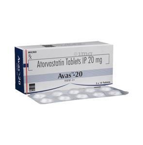 Avas 20 mg Tablet