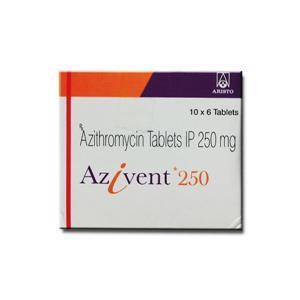 Azivent 250 mg Tablet