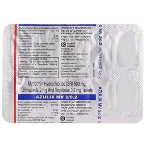 Azulix MV 2/0.3 mg Tablet