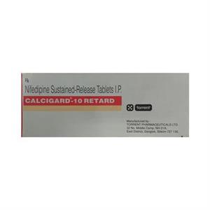 Calcigard Retard 10 mg Tablet