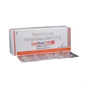 Cardibeta XR 25 mg Tablet