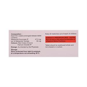 Cardibeta XR 50 mg Tablet