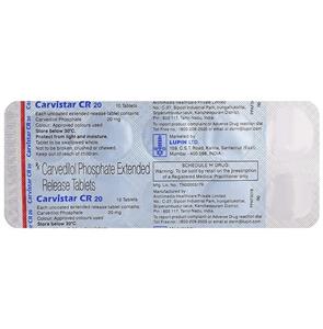 Carvistar CR 20 mg Tablet