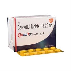 Carzec 6.25 mg Tablet