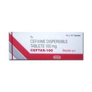 Ceftas 100 mg Tablet