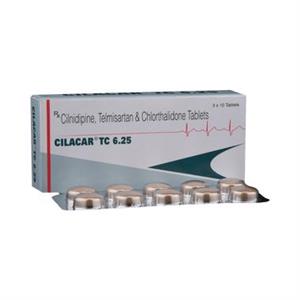 Cilacar TC 6.25 mg Tablet