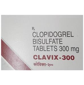 Clavix 300 mg Tablet