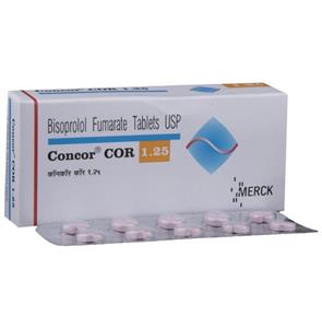 Concor 1.25 mg Tablet