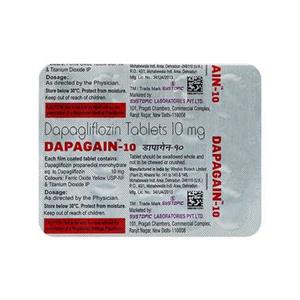 Dapagain 10 mg Tablet