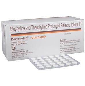 Deriphyllin RE 150 mg Tablet