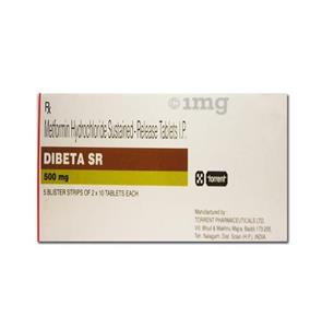 Dibeta SR 500 mg Tablet