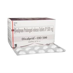 Divalprid OD 500 mg Tablet