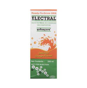 Electral Liquid Orange 200 ml