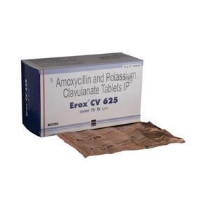 Erox CV 625 mg Tablet