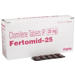 Fertomid 25 mg Tablet