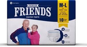 Friends Diaper Easy Medium 10S